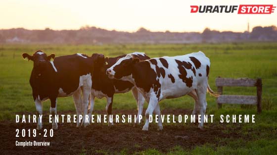 Dairy Entrepreneurship Development Scheme 2019-20